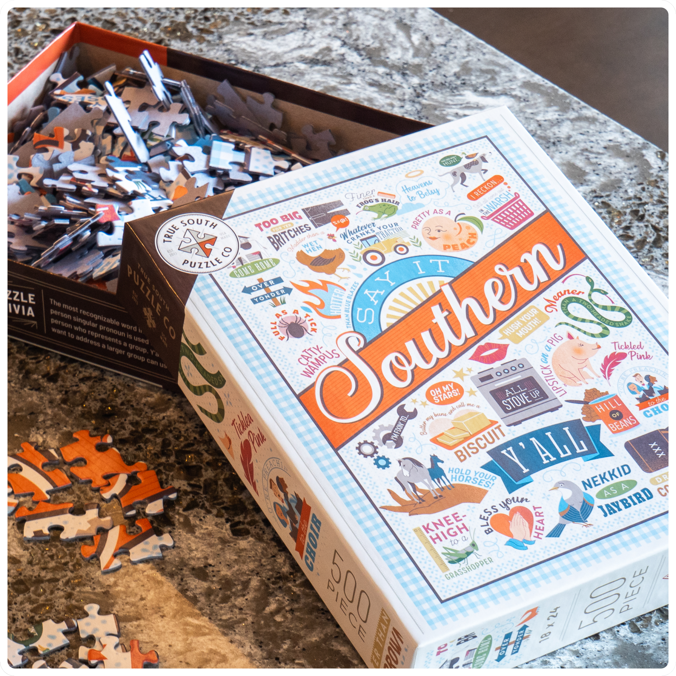 Say It Southern puzzle by True South Puzzle Co.